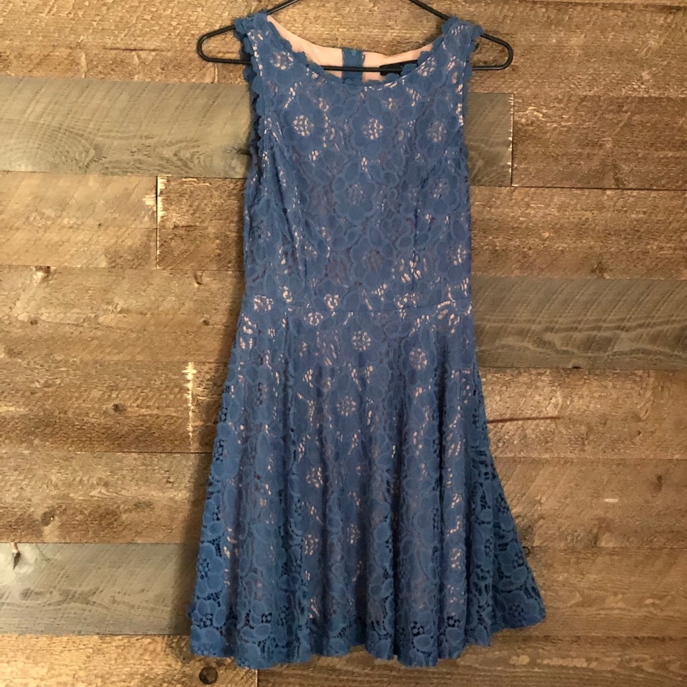 Lace A-line dress